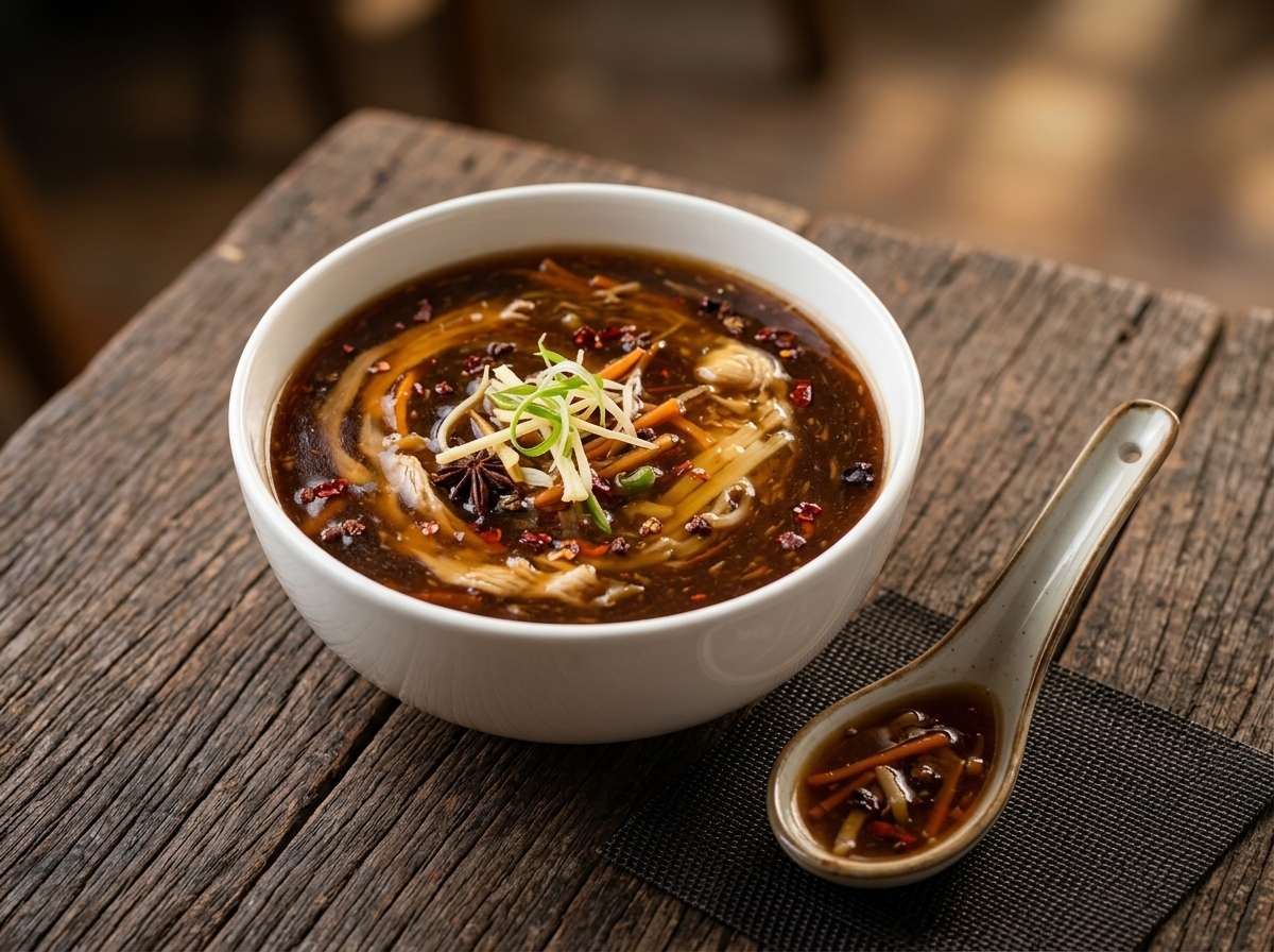 Spicy Asian Chicken Soup