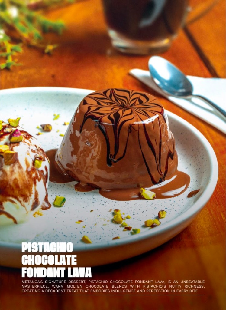 Lava Cake at Metanoa