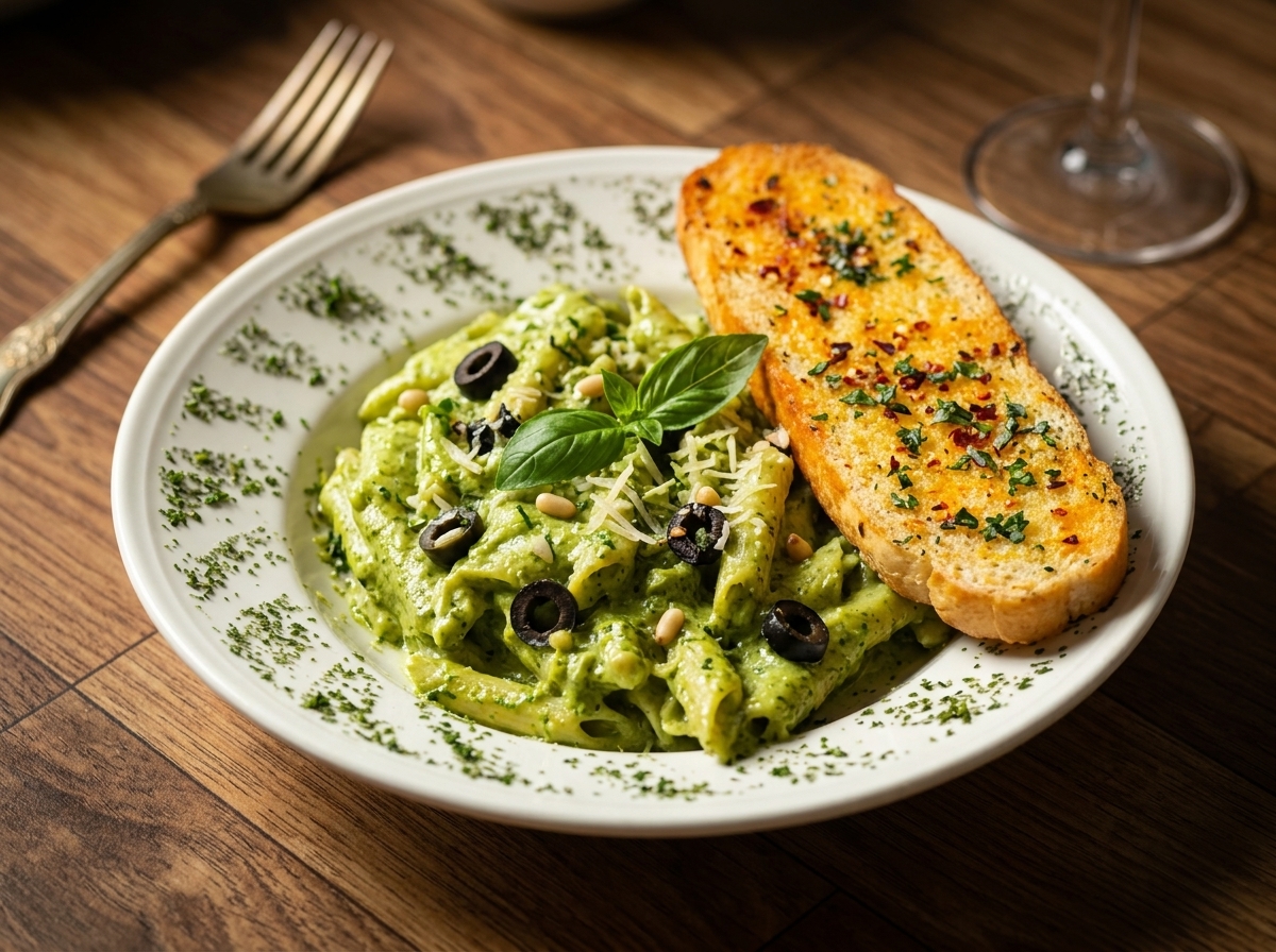 Pesto Penne Pasta