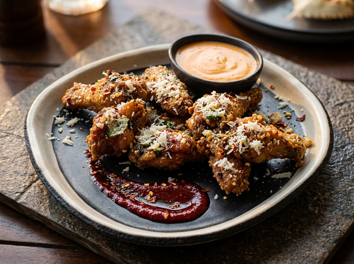 Garlic Parmesan Wings