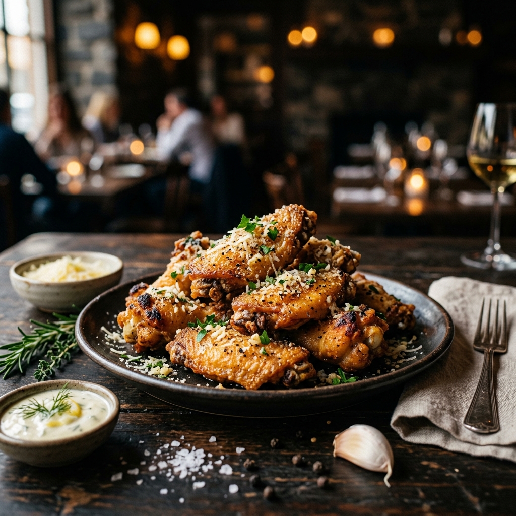 Garlic Parmesan Wings